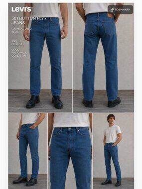 Levi’s 501 Button Fly Jeans 32x32